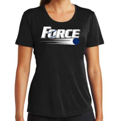 Ladies Practice Shirt - White Logo Thumbnail