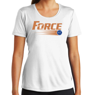 Ladies Practice Shirt - Orange/Royal Logo Thumbnail