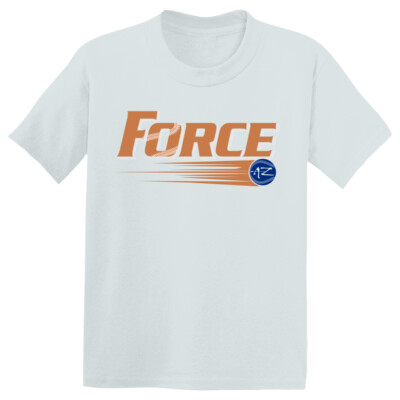 Youth Practice Shirt - Orange/Royal Logo Thumbnail