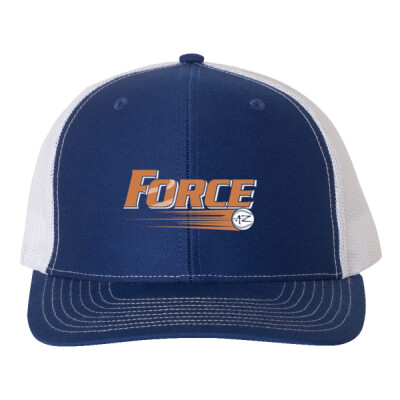 AZ Force Adjustable Trucker Cap - Orange Logo Thumbnail